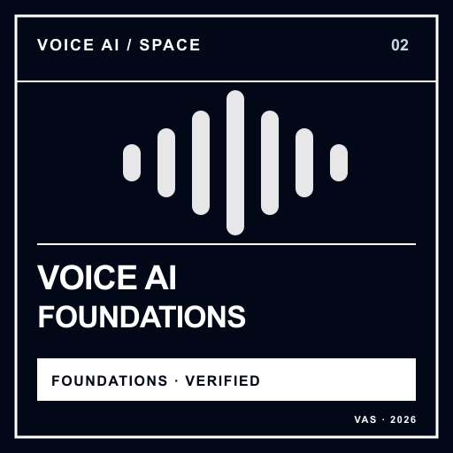 Voice AI Foundations credential badge