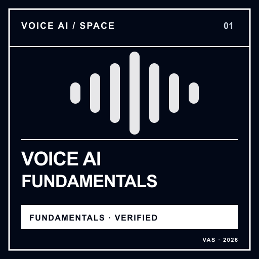 Voice AI Fundamentals credential badge